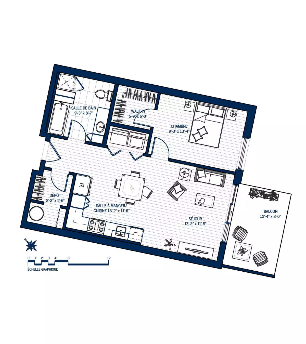 Plan Appartement 505