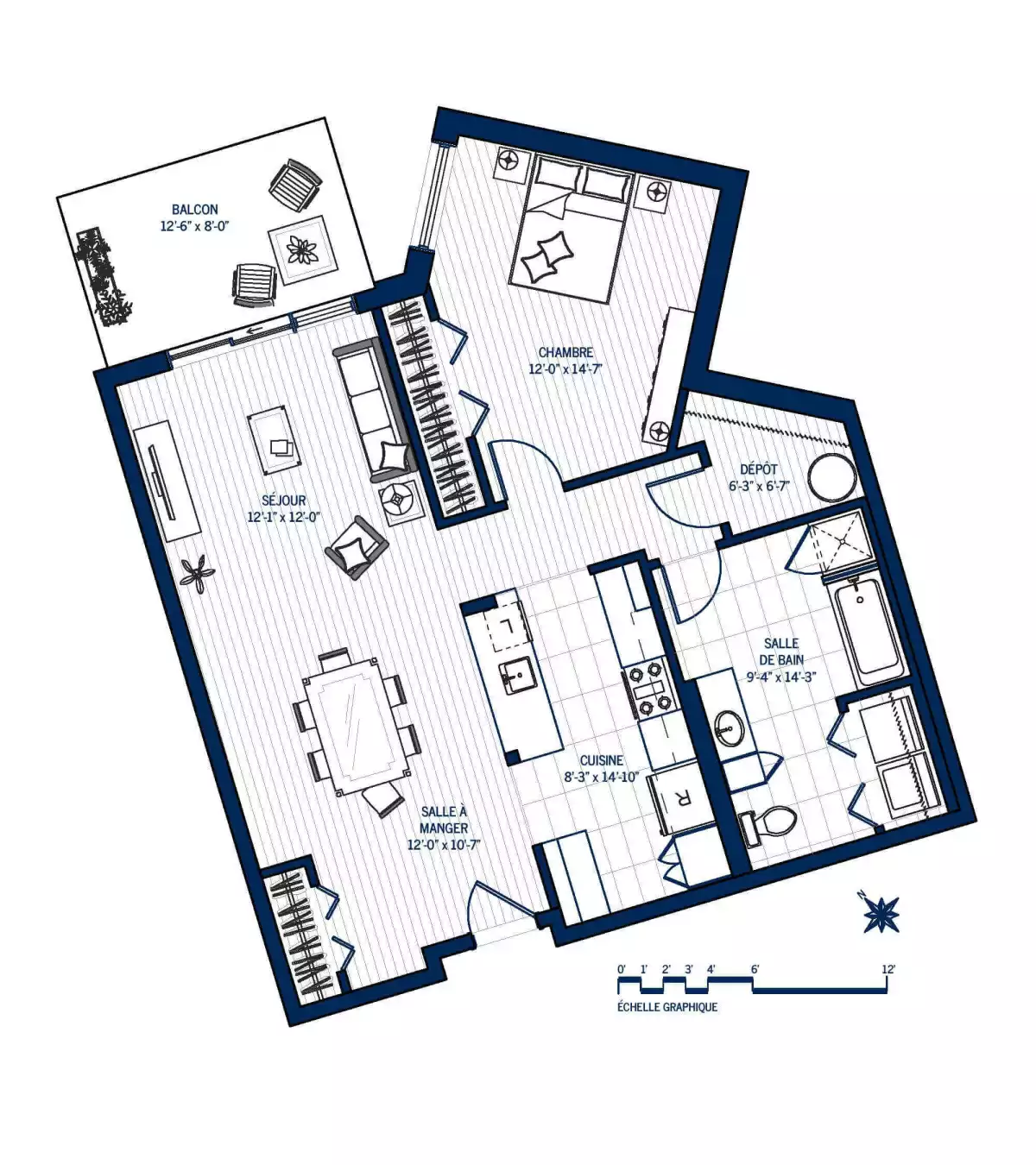 Plan Appartement 511