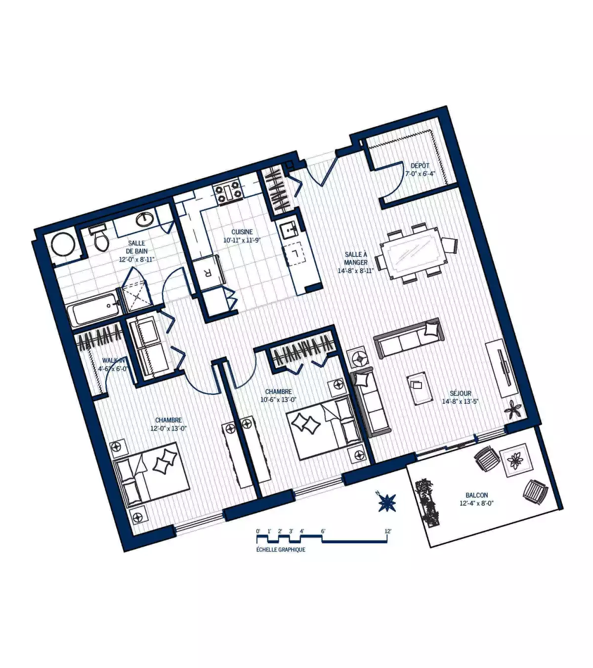 Plan Appartement 308