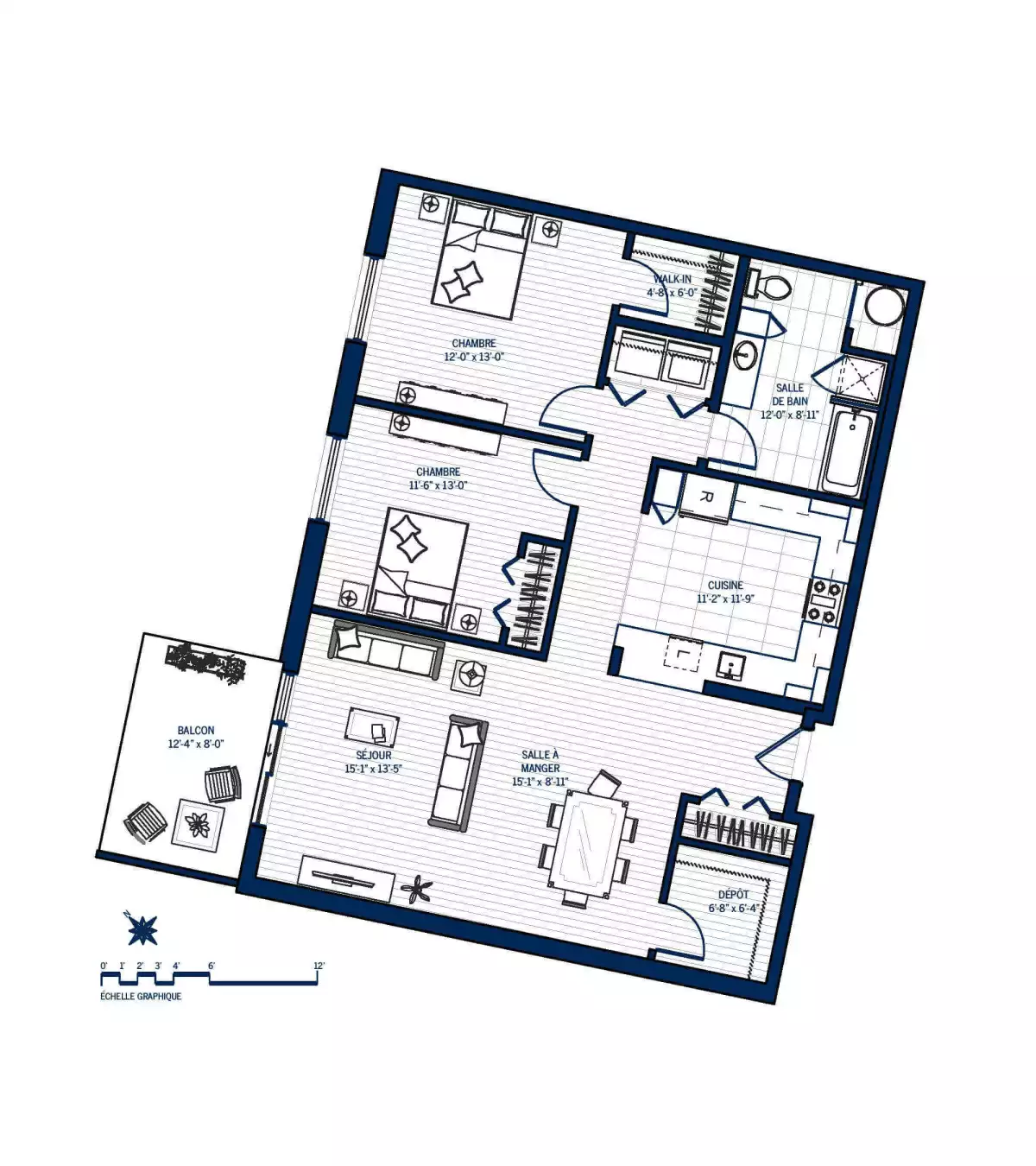 Plan Appartement 513