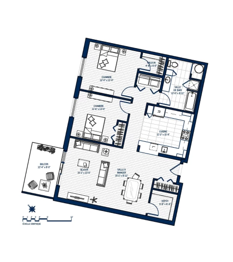 Plan Appartement 113