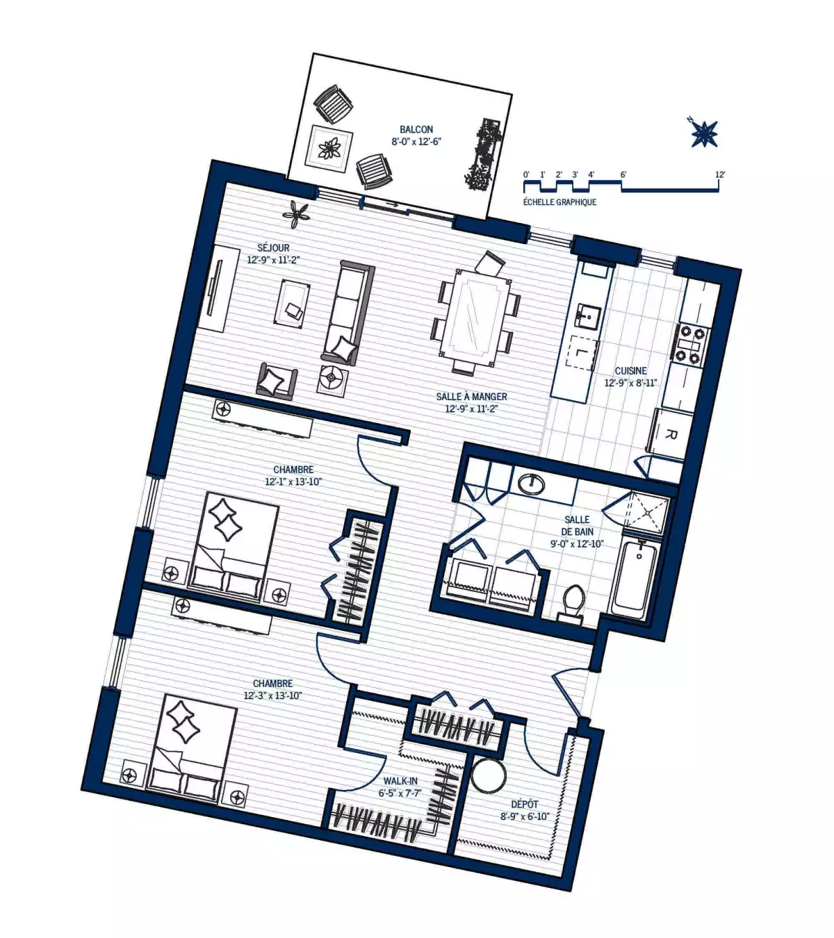 Plan Appartement 401