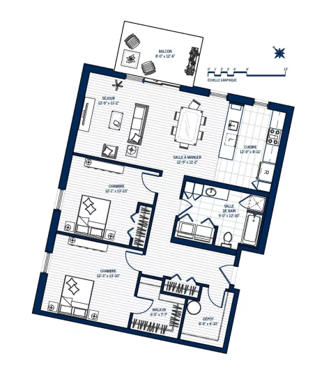 Plan Appartement 101