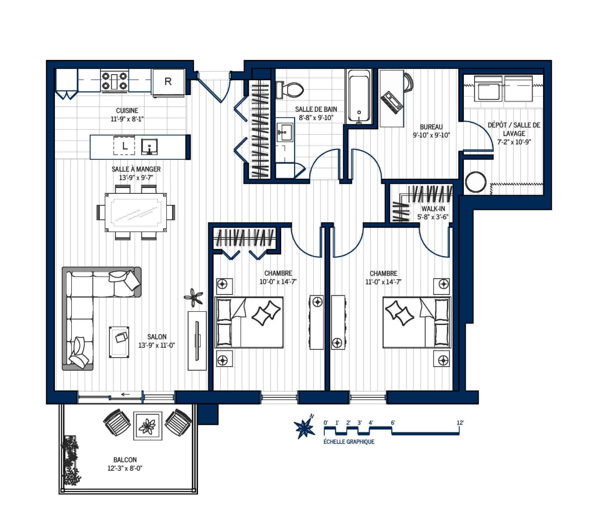 Plan Appartement 401