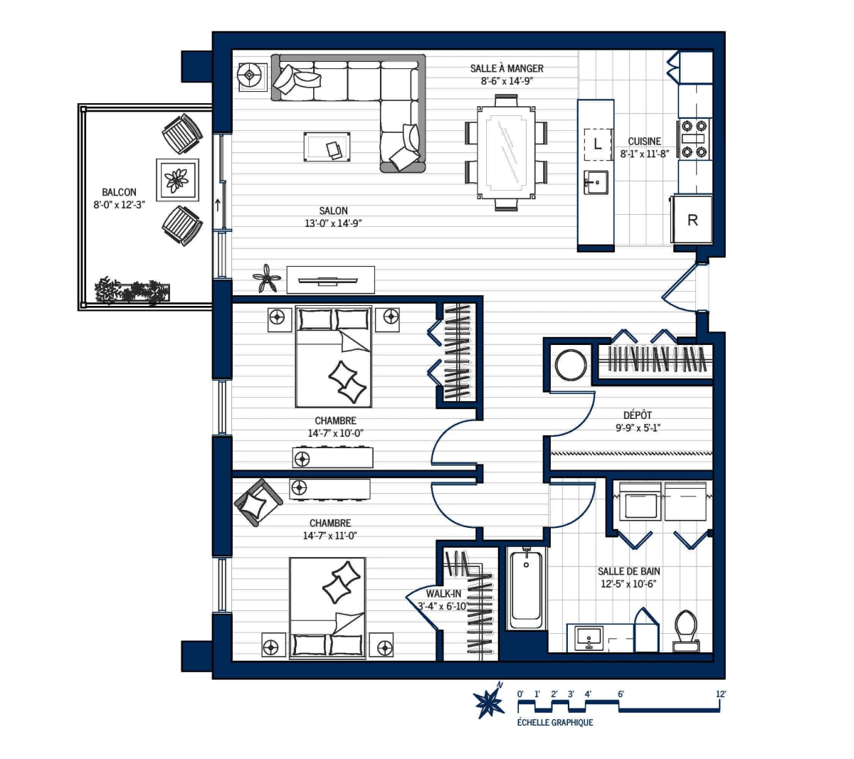 Plan Appartement 312