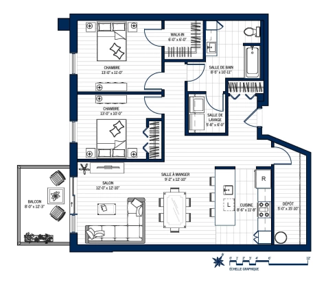 Plan Appartement 513