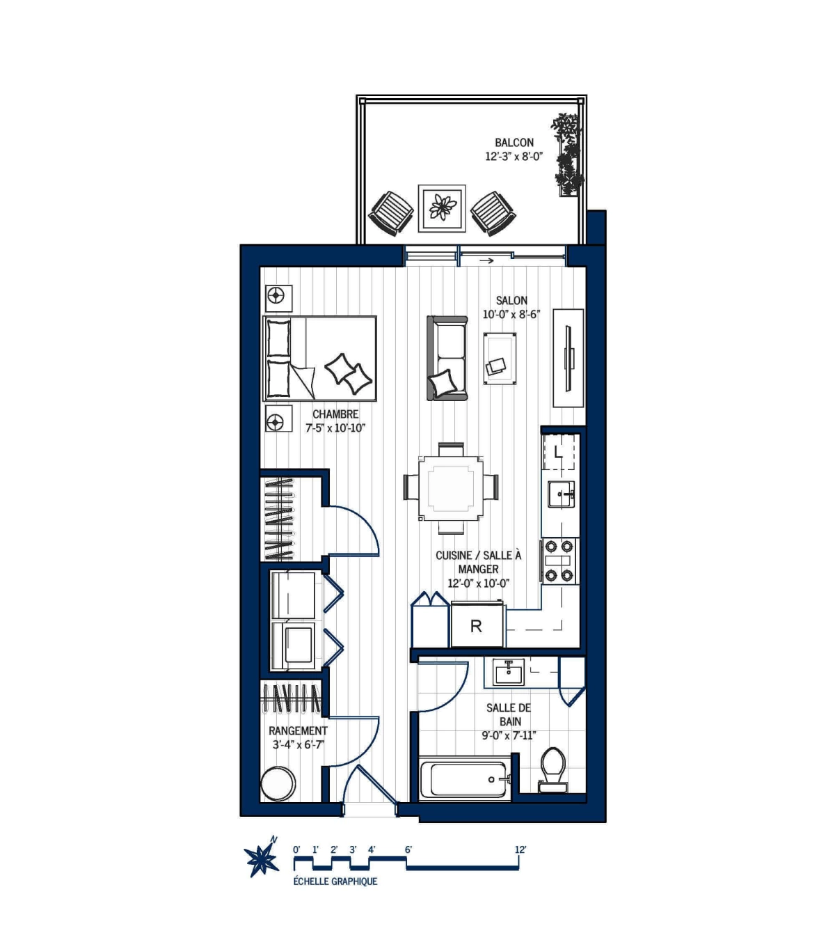 Plan Appartement 204