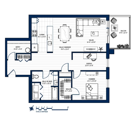 Plan Appartement 106