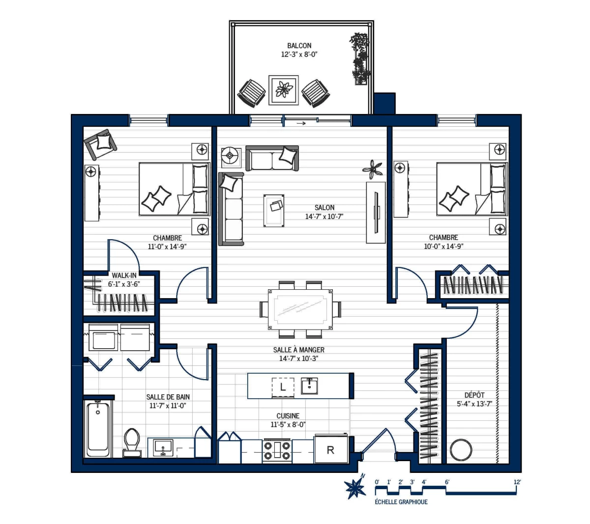 Plan Appartement 502