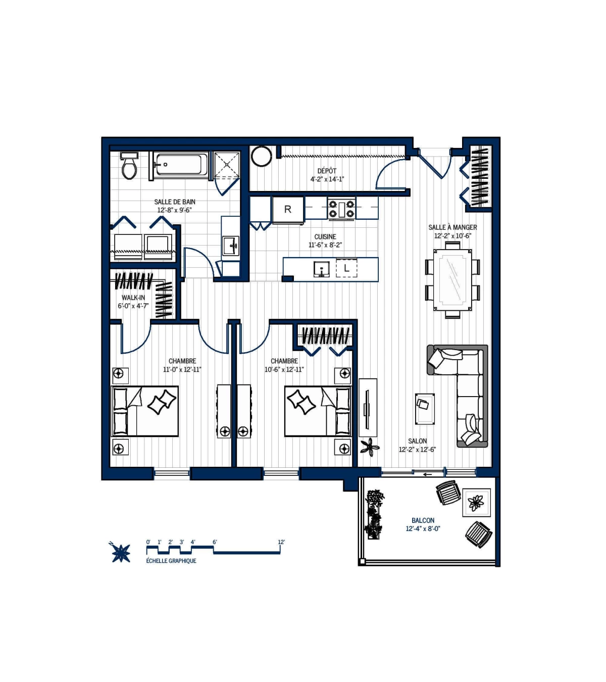 Plan Appartement 413