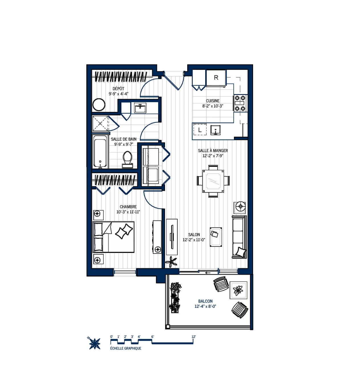 Plan Appartement 517