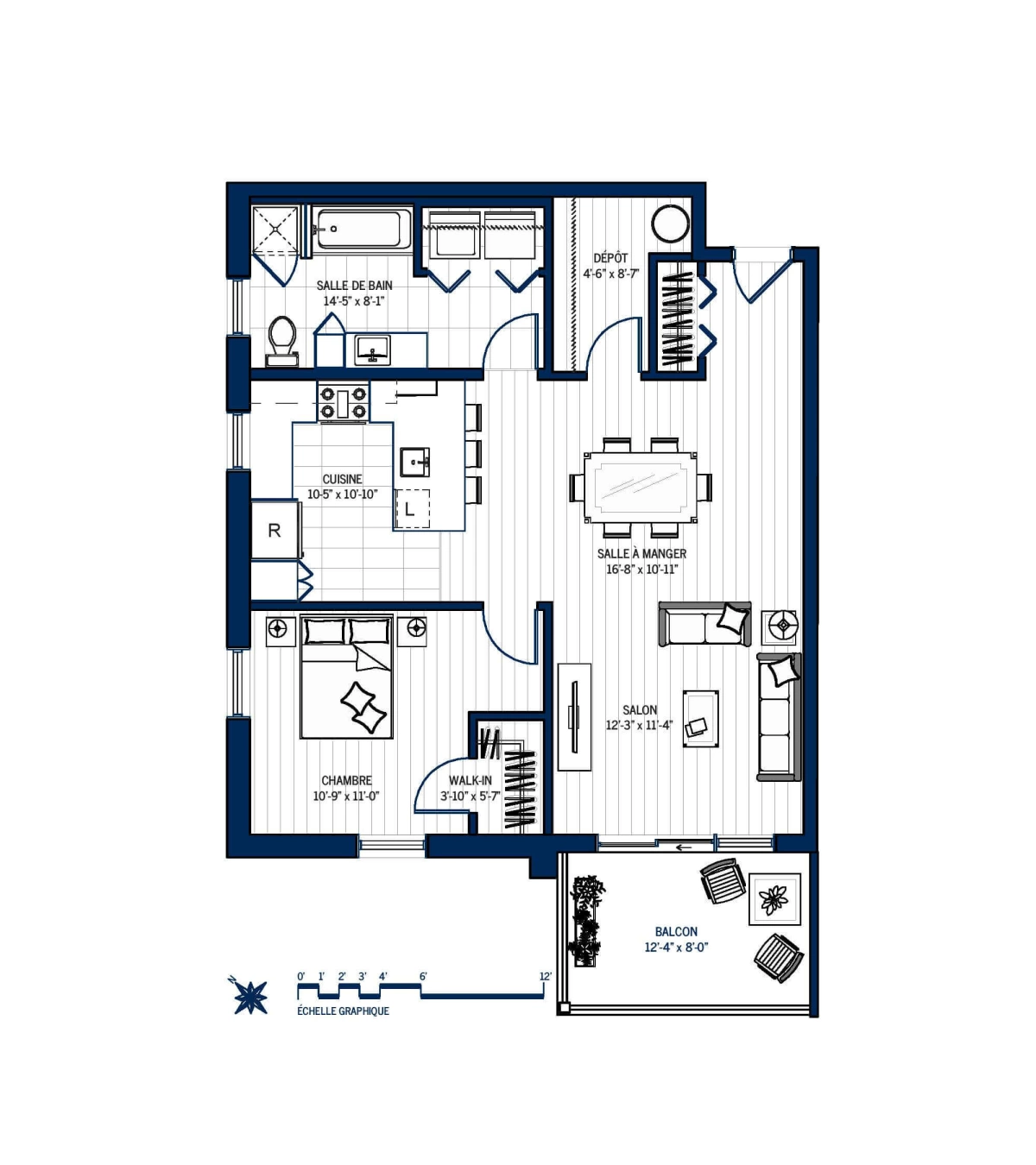 Plan Appartement 202