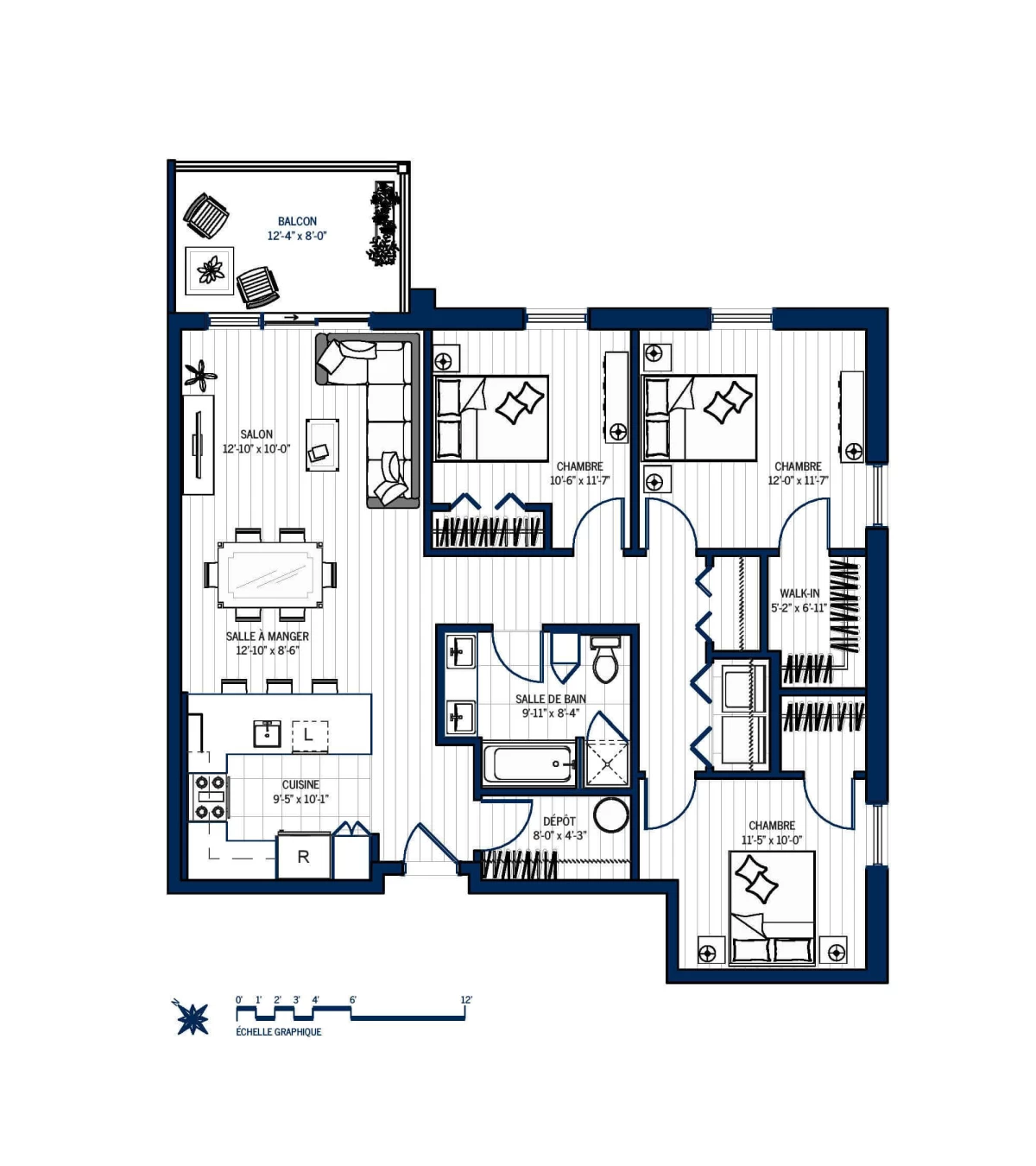 Plan Appartement 510
