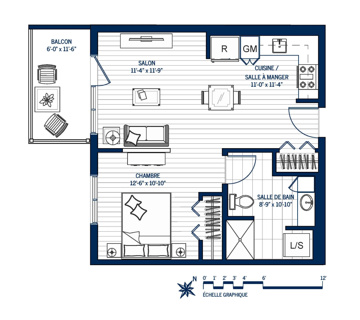 Plan Appartement 404