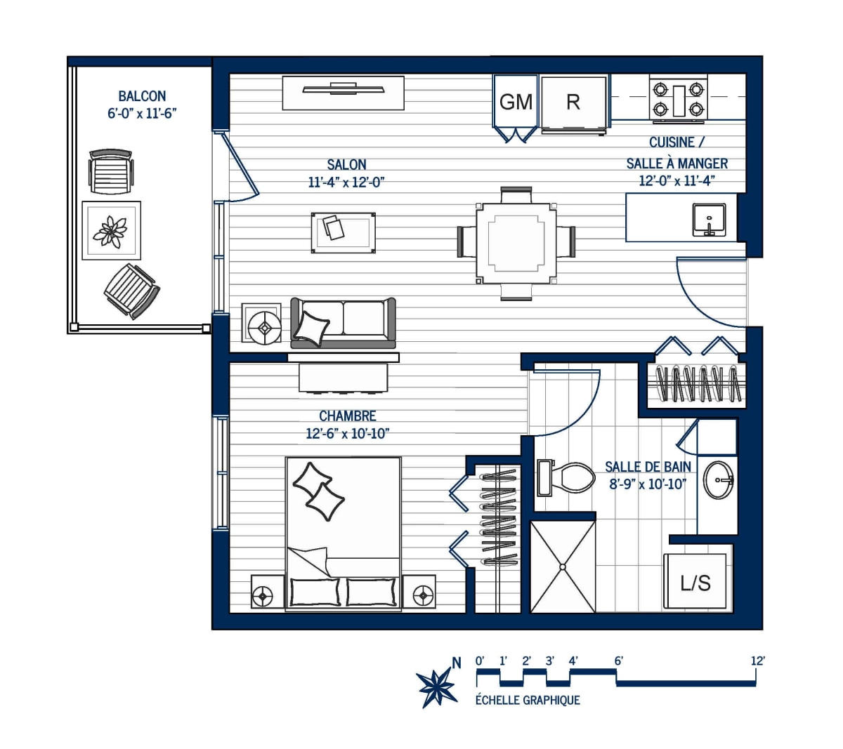 Plan Appartement 305