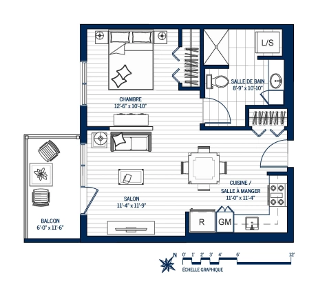 Plan Appartement 207