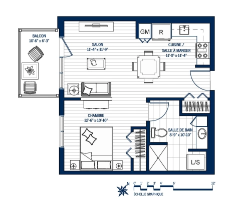 Plan Appartement 208