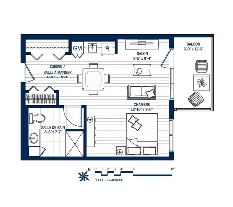 Plan Appartement 512