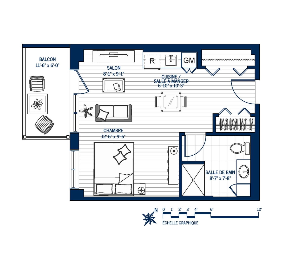 Plan Appartement 103