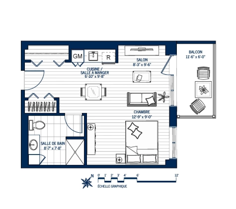 Plan Appartement 109
