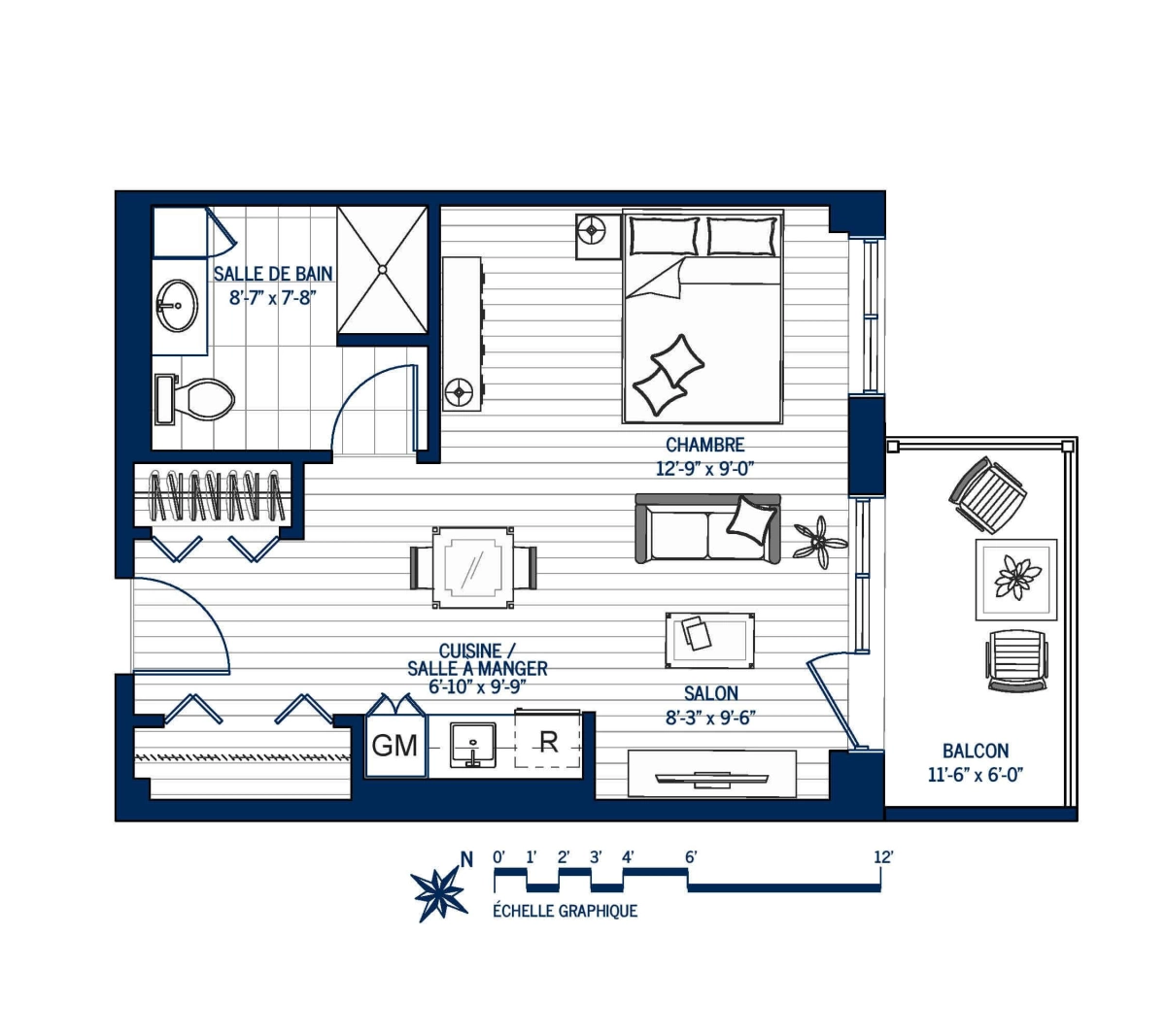 Plan Appartement 110