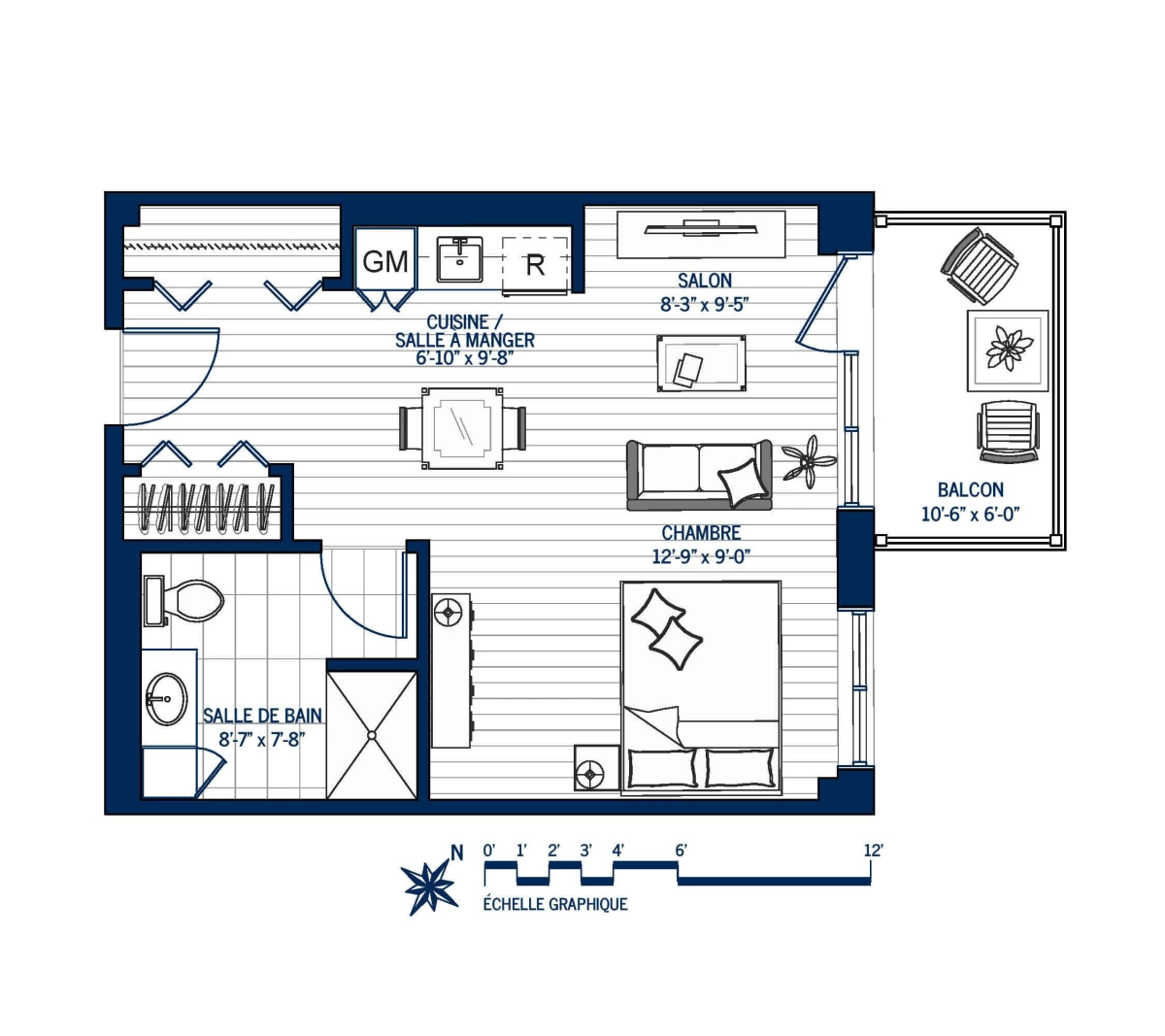 Plan Appartement 112