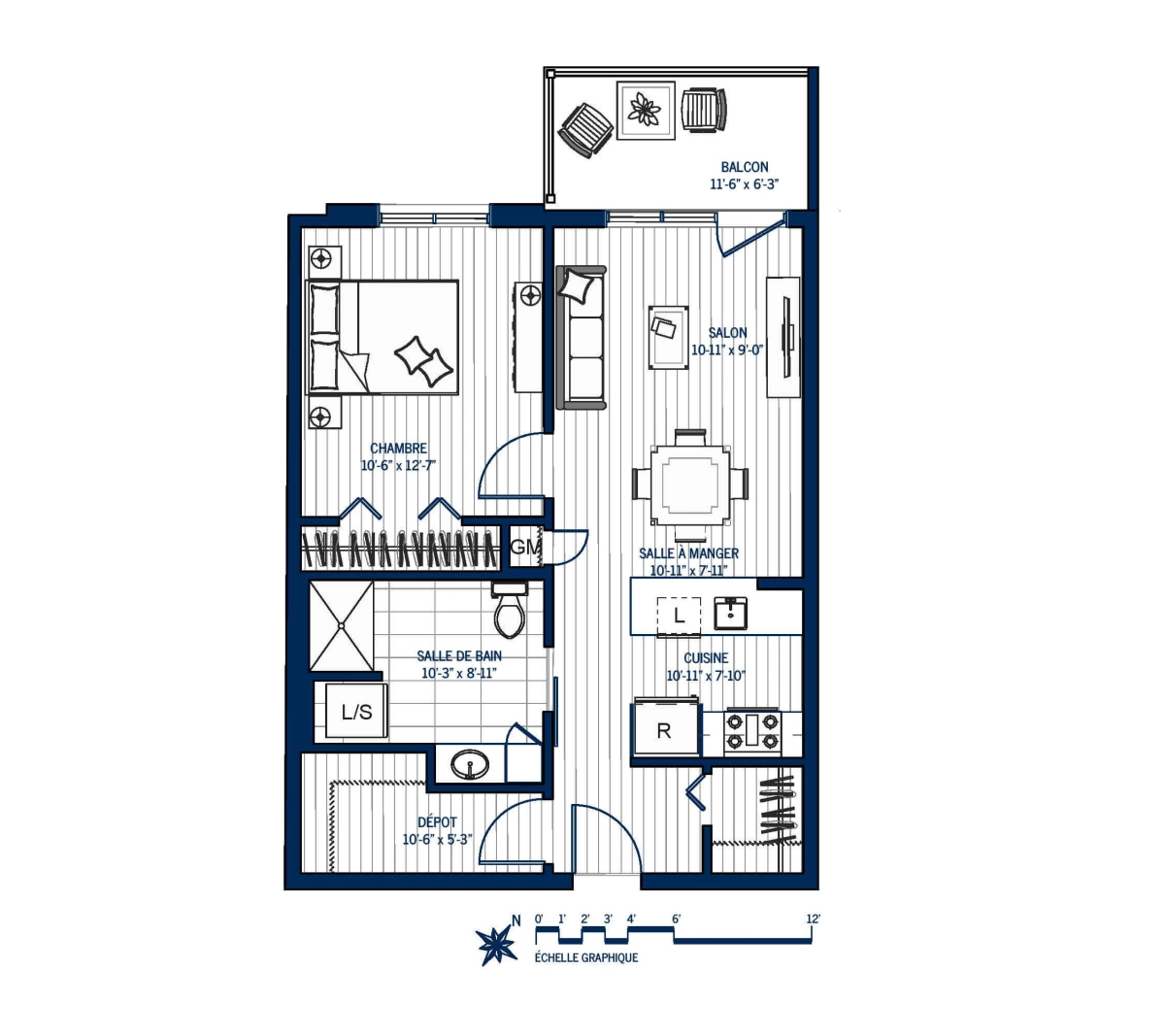 Plan Appartement 322