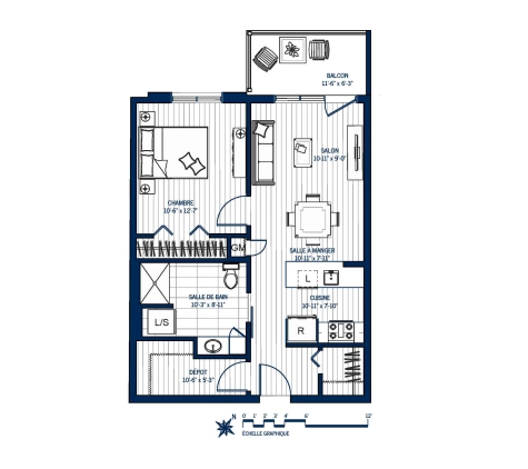 Plan Appartement 223