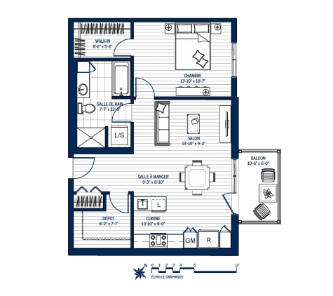 Plan Appartement 415