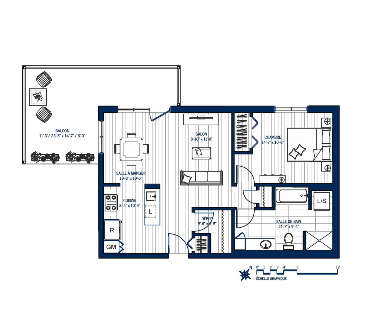 Plan Appartement 409