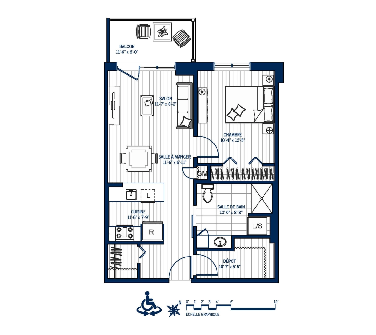 Plan Appartement 114
