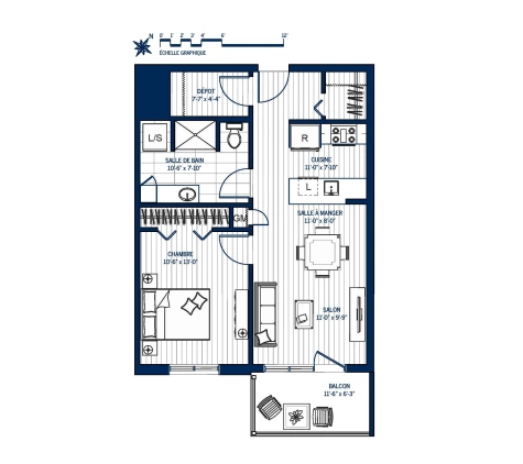 Plan Appartement 232