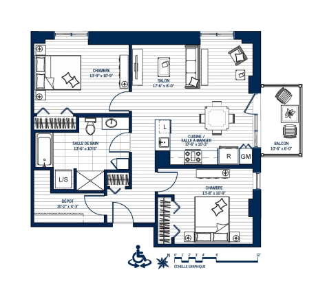 Plan Appartement 115