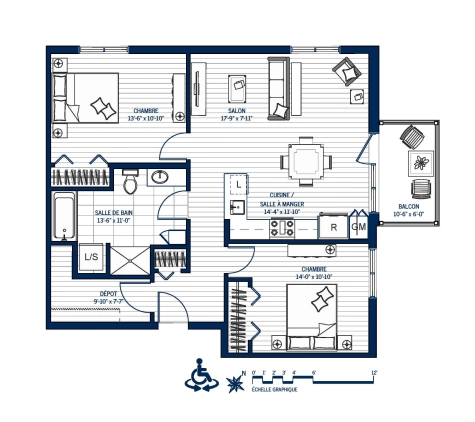 Plan Appartement 324
