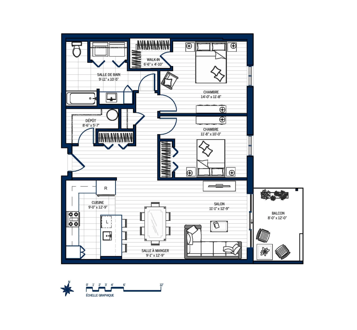 Plan Appartement 101