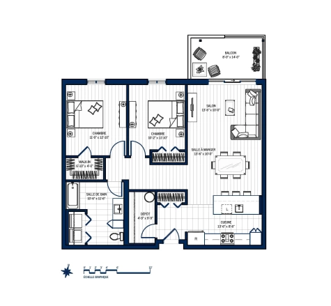 Plan Appartement 317