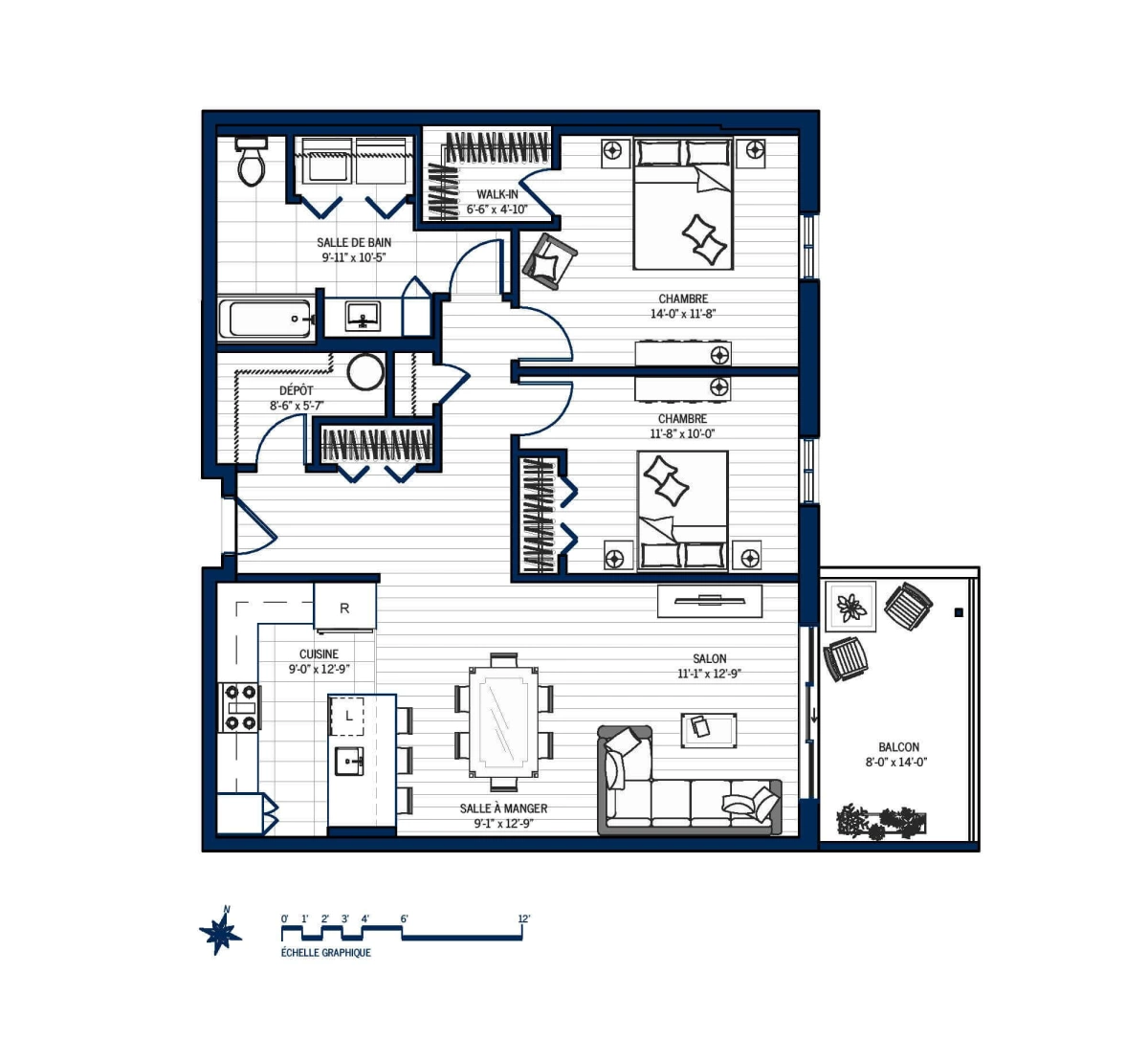 Plan Appartement 401