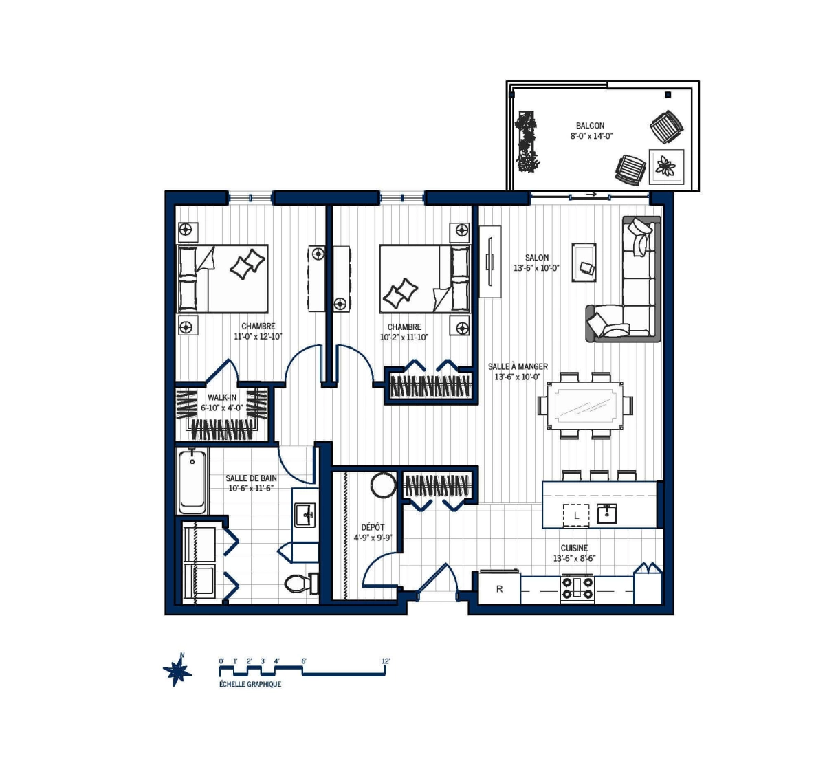 Plan Appartement 217