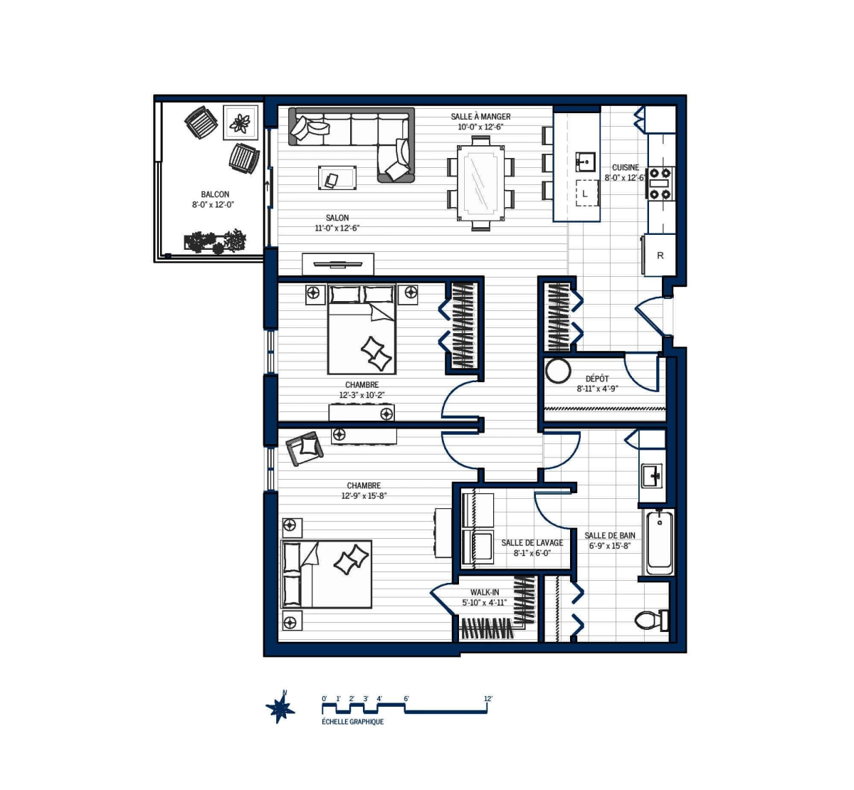 Plan Appartement 207