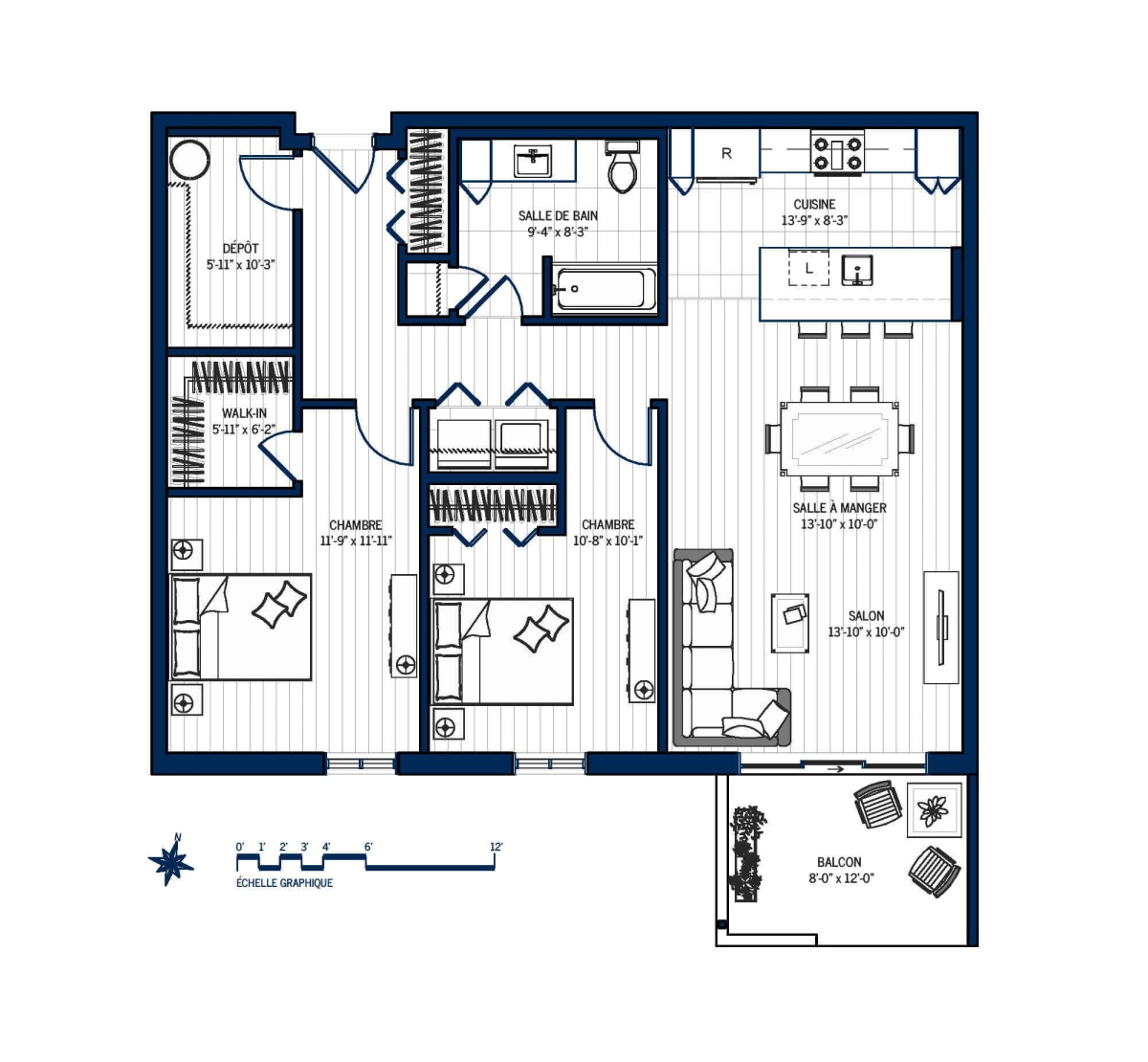 Plan Appartement 119
