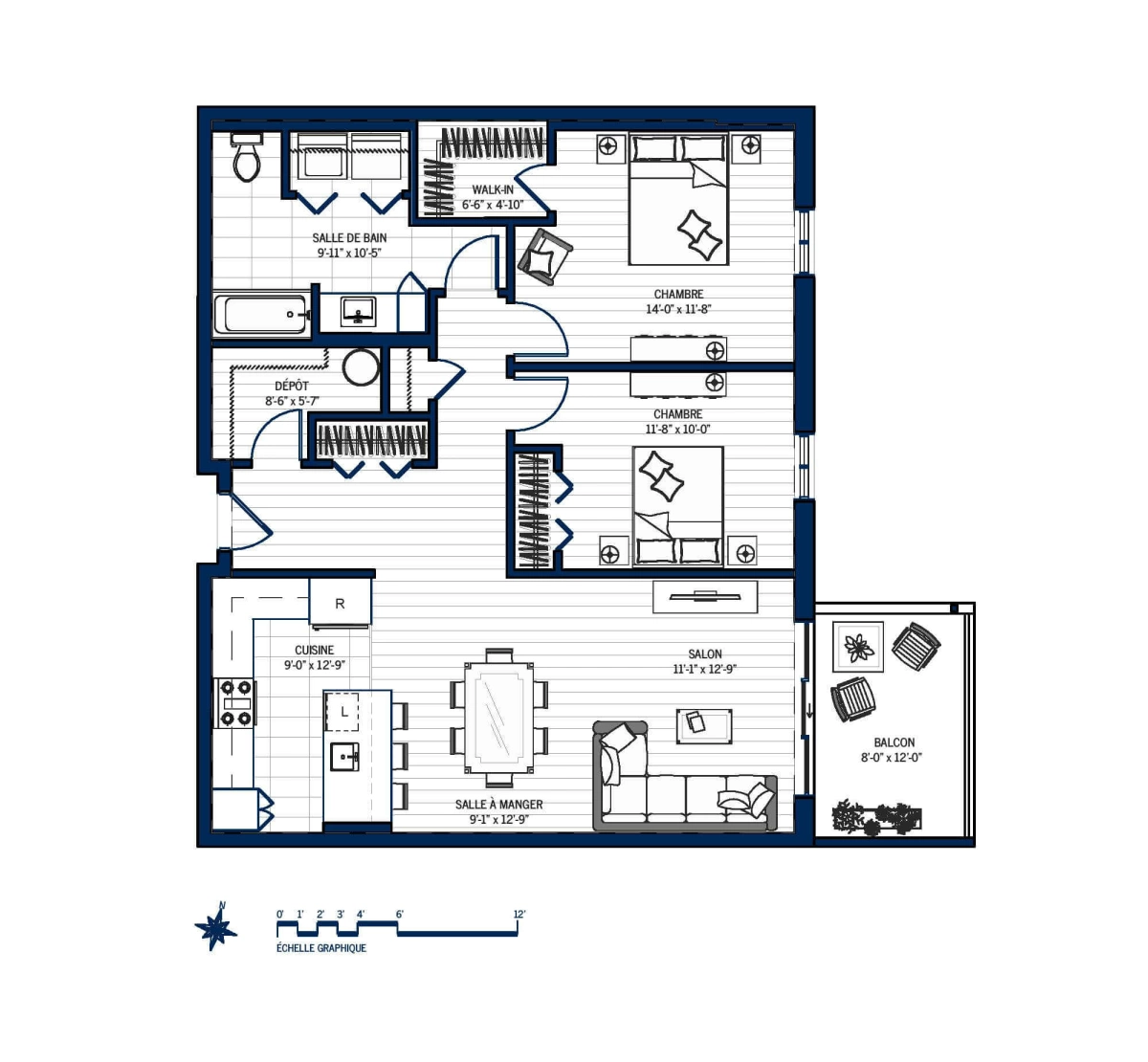 Plan Appartement 201