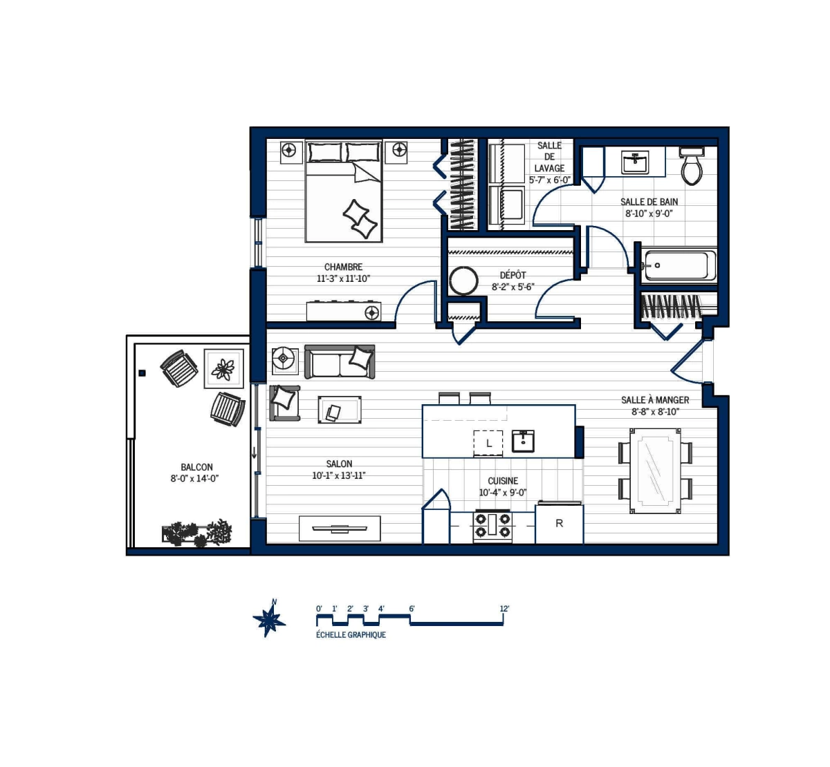 Plan Appartement 208