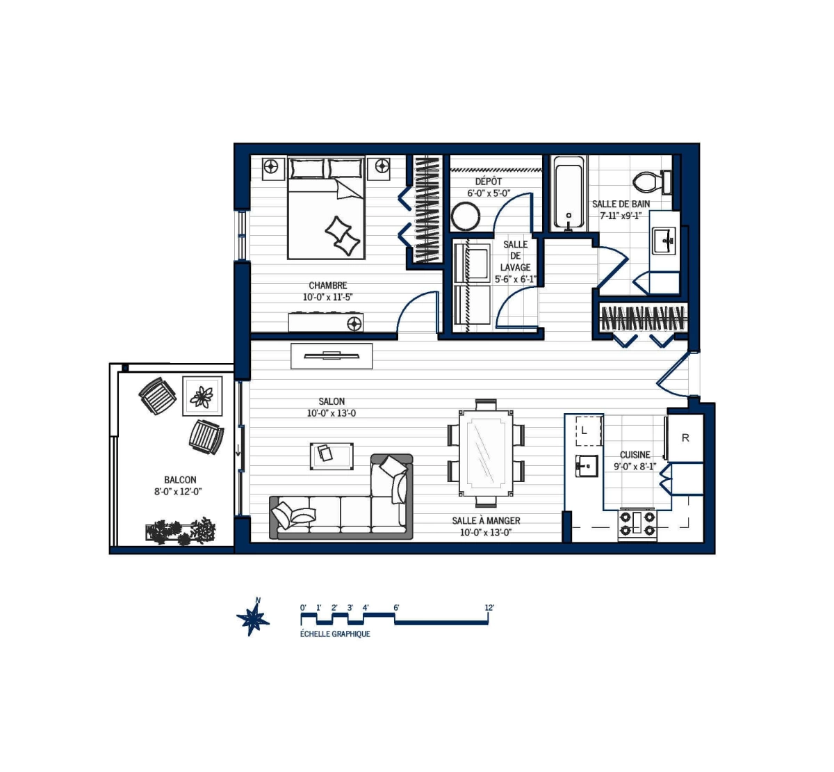 Plan Appartement 210