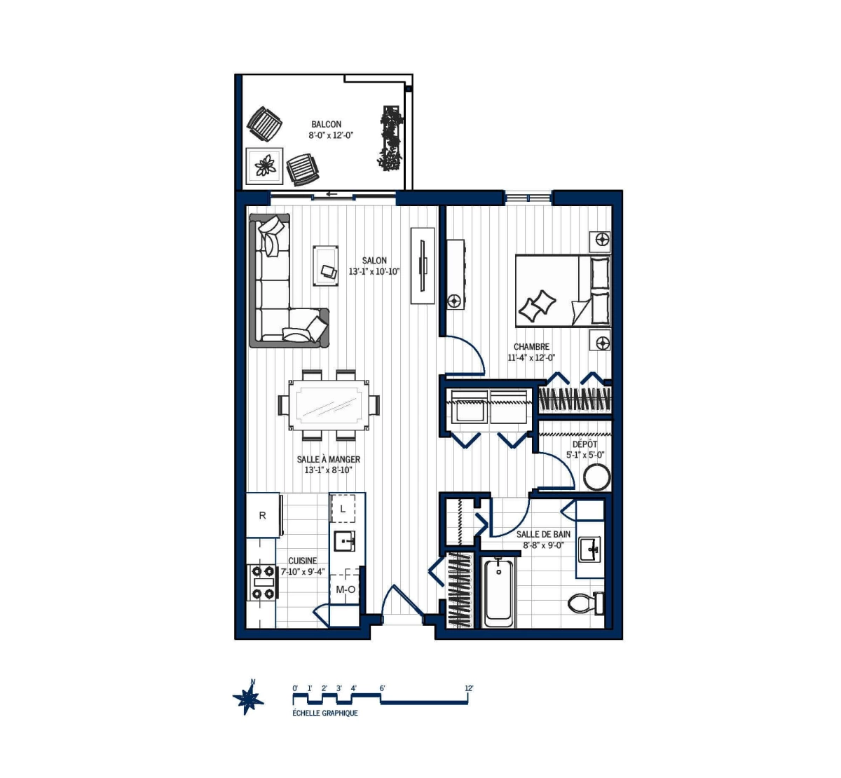 Plan Appartement 116