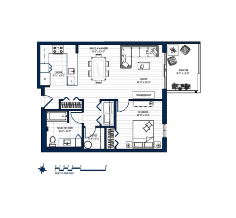 Plan Appartement 202