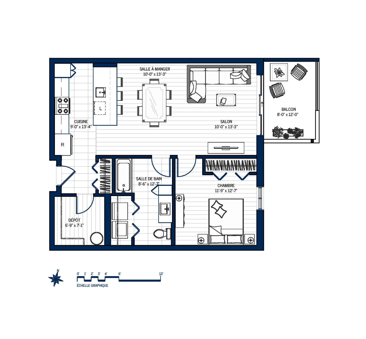 Plan Appartement 305