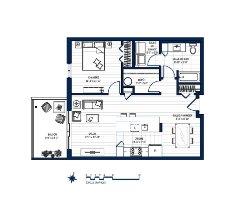 Plan Appartement 308