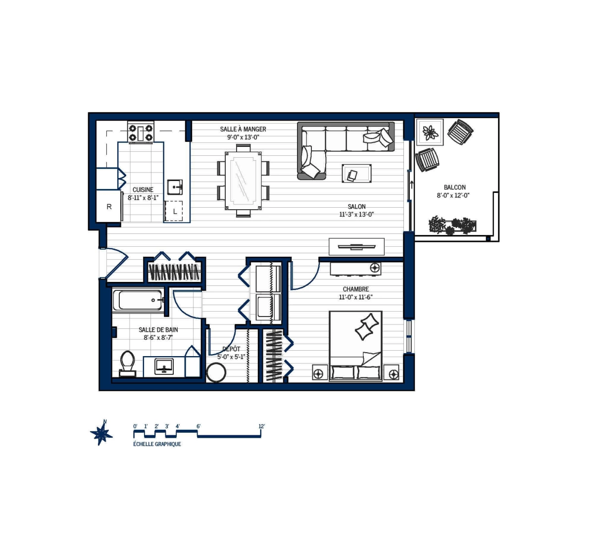 Plan Appartement 102