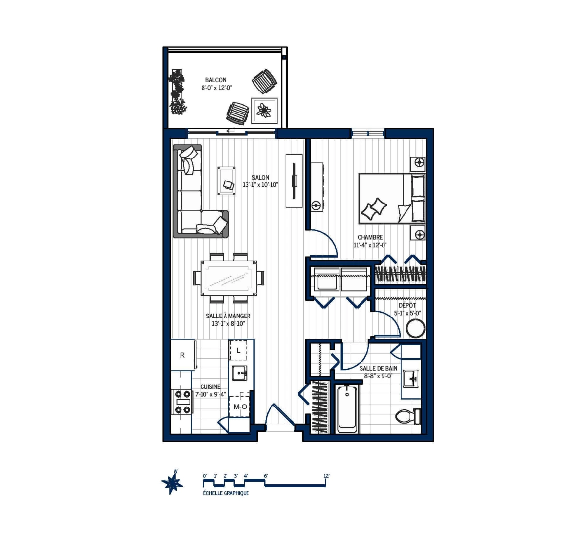 Plan Appartement 416