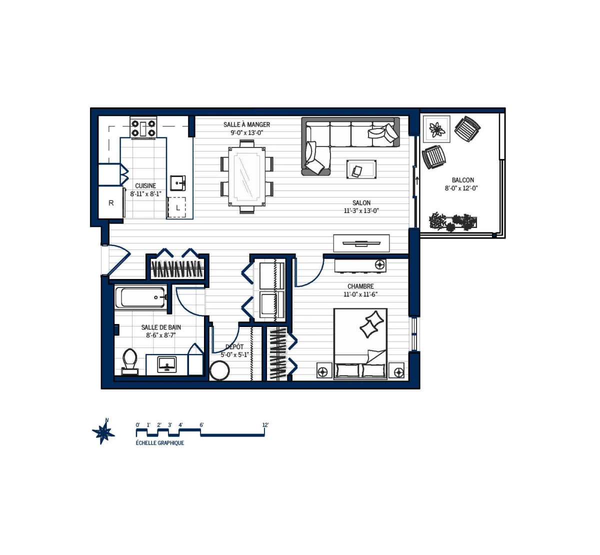 Plan Appartement 402